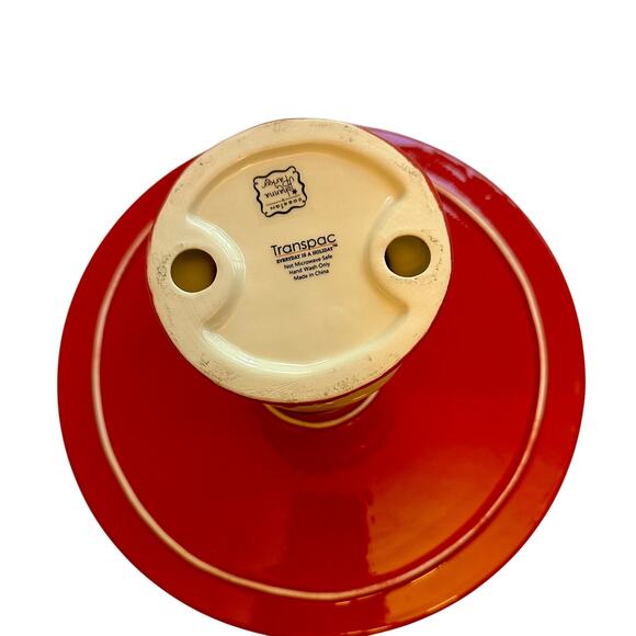 Johanna Parker Snowman Cake Stand! - Picture 4 of 4